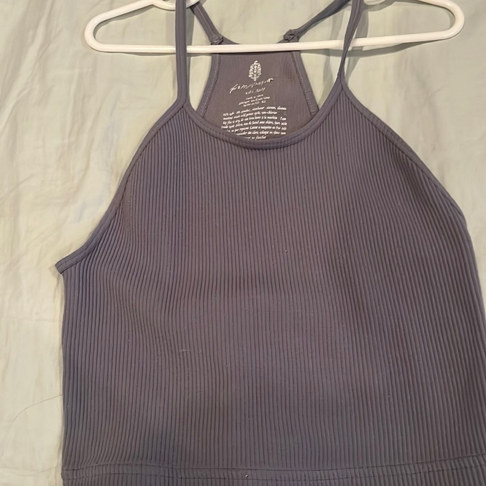 free people movement cropped tank, size XS/Small